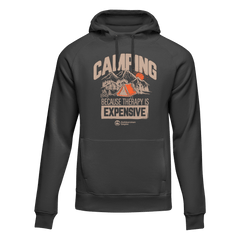 Outdoorzees Unisex 'Camping... Is Expensive' Hoodie