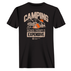 Outdoorzees Unisex 'Camping... Is Expensive' T-Shirt