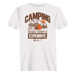Outdoorzees Unisex 'Camping... Is Expensive' T-Shirt
