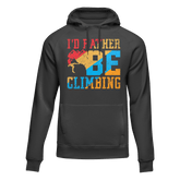 Outdoorzees Unisex 'I'd Rather Be Climbing' Hoodie