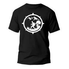 Outdoorzees Unisex Hiking Mountain Compass T-Shirt