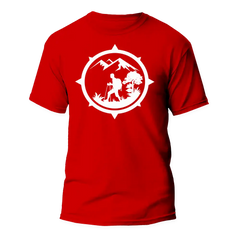Outdoorzees Unisex Hiking Mountain Compass T-Shirt