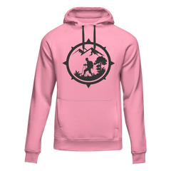 Outdoorzees Unisex Hiking Mountain Compass Hoodie