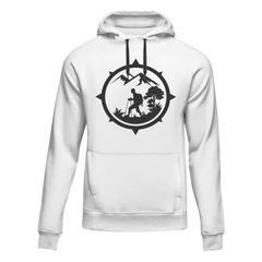 Outdoorzees Unisex Hiking Mountain Compass Hoodie