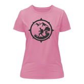 Outdoorzees Women's Hiking Mountain Compass T-Shirt