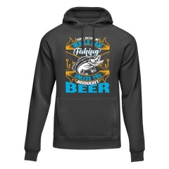 Outdoorzees Unisex 'Don't Bother Me While I'm Fishing' Hoodie