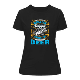 Outdoorzees Women's 'Don't Bother Me While I'm Fishing' T-Shirt