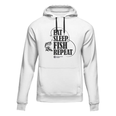 Outdoorzees Unisex 'Eat Sleep Fish Repeat' Hoodie