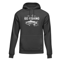 Outdoorzees Unisex 'Eat Sleep Go Fishing' Hoodie