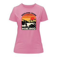 Outdoorzees Women's 'Explore More Hiking' T-Shirt