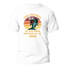 Outdoorzees Unisex 'Fish Tremble' T-Shirt