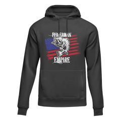 Outdoorzees Unisex Fisherman American Empire Color Hoodie
