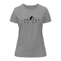 Outdoorzees Women's Fishing Heart Beat T-Shirt