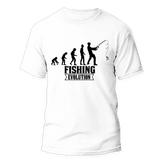 Outdoorzees Unisex 'Fishing Evolution' T-Shirt