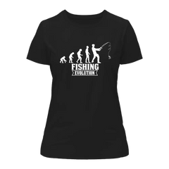 Outdoorzees Women's 'Fishing Evolution' T-Shirt