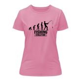 Outdoorzees Women's 'Fishing Evolution' T-Shirt
