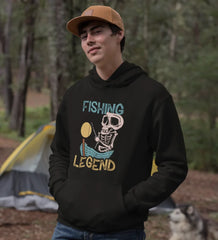 Outdoorzees Unisex 'Fishing Legend' Hoodie