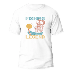 Outdoorzees Unisex 'Fishing Legend' T-Shirt