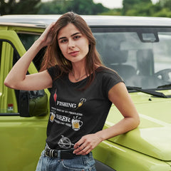 Outdoorzees Women's 'Fishing Solves Most Of My Problems' T-Shirt