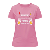 Outdoorzees Women's 'Fishing Solves Most Of My Problems' T-Shirt