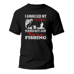 Outdoorzees Unisex Fishing Symptoms T-Shirt