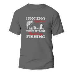 Outdoorzees Unisex Fishing Symptoms T-Shirt