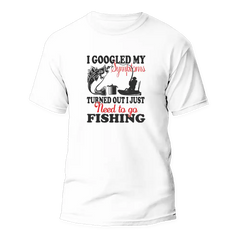 Outdoorzees Unisex Fishing Symptoms T-Shirt