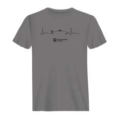 Outdoorzees Unisex Fishing Cardiogram T-Shirt