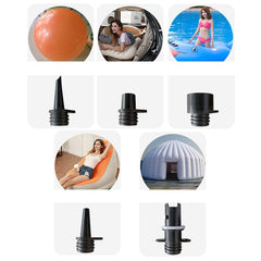 16 PSI, 70L/min SUP Surf Paddle Board Canoe Inflatable Boat Car Bike Electric Air Pump 12V Vehicle Power Supply