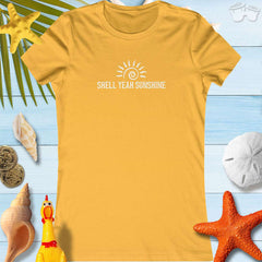 Women's 'SHELL YEAH SUNSHINE' ☀️ Fun Summer T-Shirt