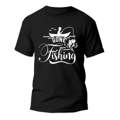 Outdoorzees Unisex 'Gone Fishing' T-Shirt