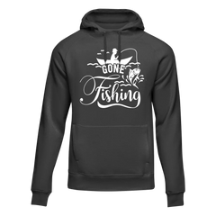 Outdoorzees Unisex 'Gone Fishing' Hoodie