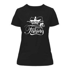 Outdoorzees Women's 'Gone Fishing' T-Shirt