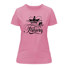 Outdoorzees Women's 'Gone Fishing' T-Shirt