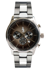 Beyond Boring Watch Company Men's Retro Chronograph - Gray Dial - 100m