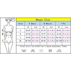 LuxLife Patricia Women's Push Up Ribbed Classic/Bandeau Two-Piece Bikini Swimsuit