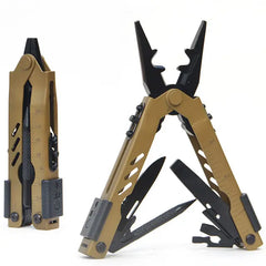 Outdoorzees Multitool Multifunctional Stainless Steel Pliers For Camping, Hiking and Everyday Use
