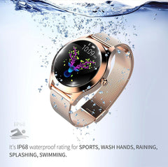 Women's Android Smart Watch with Heart Rate & Sleep Monitoring, IP68 Waterproof