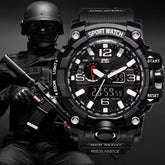 Men's Watch with Analog & LED Digital Display