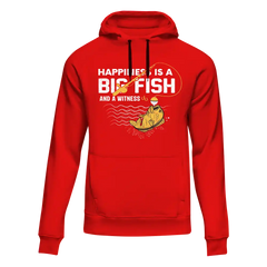 Outdoorzees Unisex 'Happiness Is A Big Fish' Hoodie