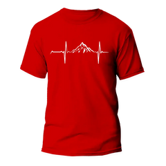 Outdoorzees Unisex Mountain Hiking Heartbeat T-Shirt