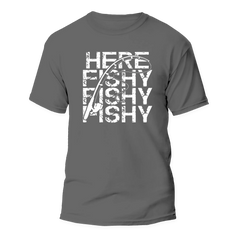 Outdoorzees Unisex 'Here Fishy Fishy' T-Shirt