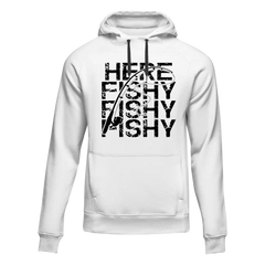 Outdoorzees Unisex 'Here Fishy Fishy' Hoodie