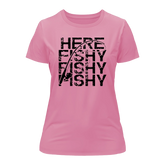 Outdoorzees Women's 'Here Fishy Fishy' T-Shirt