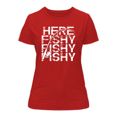 Outdoorzees Women's 'Here Fishy Fishy' T-Shirt