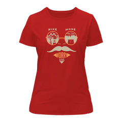 Outdoorzees Women's 'Hike More Worry Less' T-Shirt