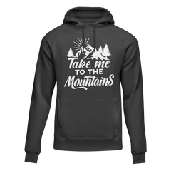 Outdoorzees Unisex 'Take Me To The Mountains' Fleece Hoodie