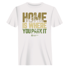 Outdoorzees Unisex 'Home Is Where You Park It' T-Shirt