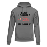 Outdoorzees Women's 'I Fish Like A Girl' Hoodie