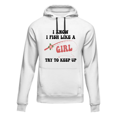 Outdoorzees Women's 'I Fish Like A Girl' Hoodie